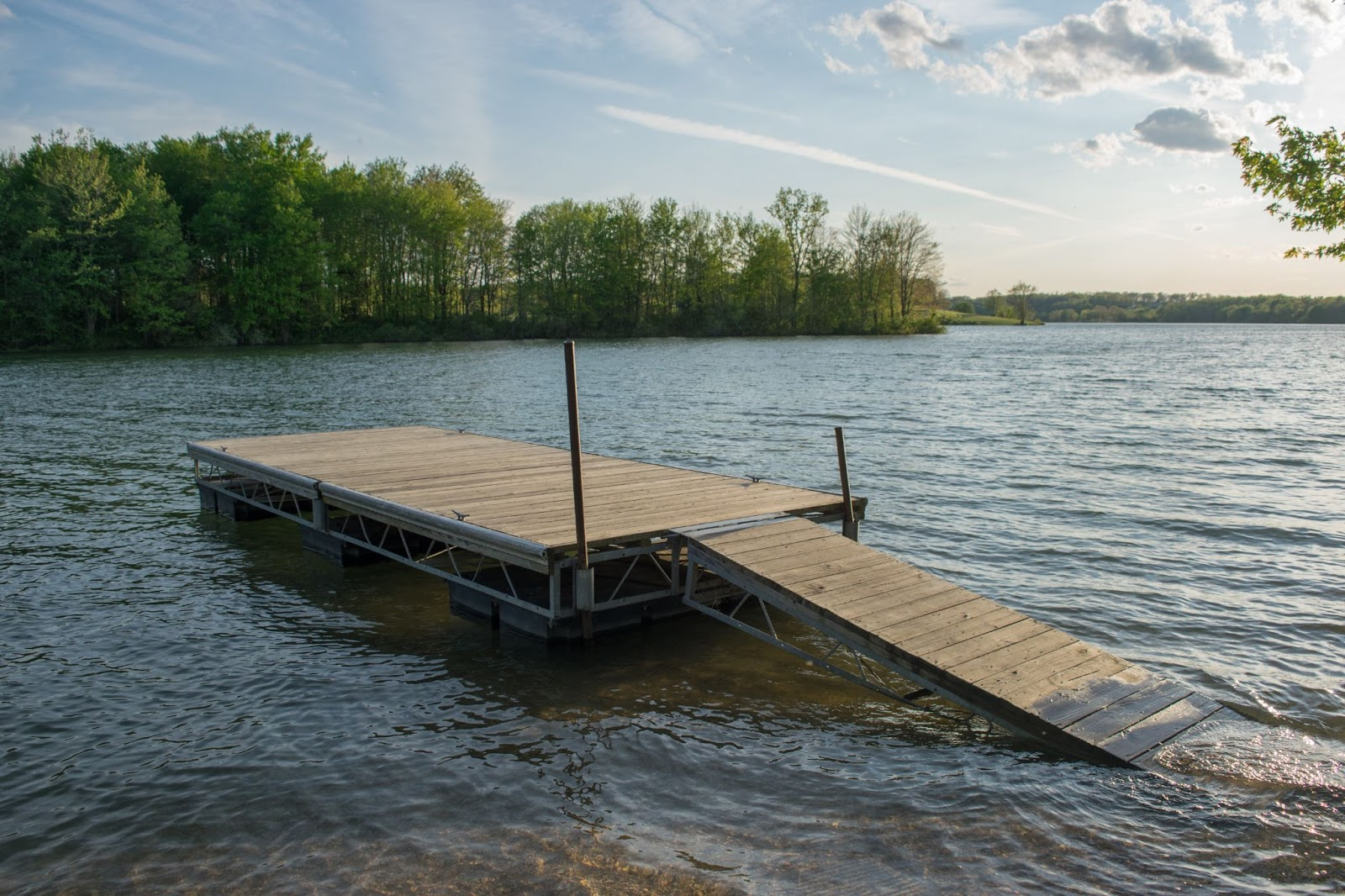 How to Make a Floating Dock More Stable in Rough Water