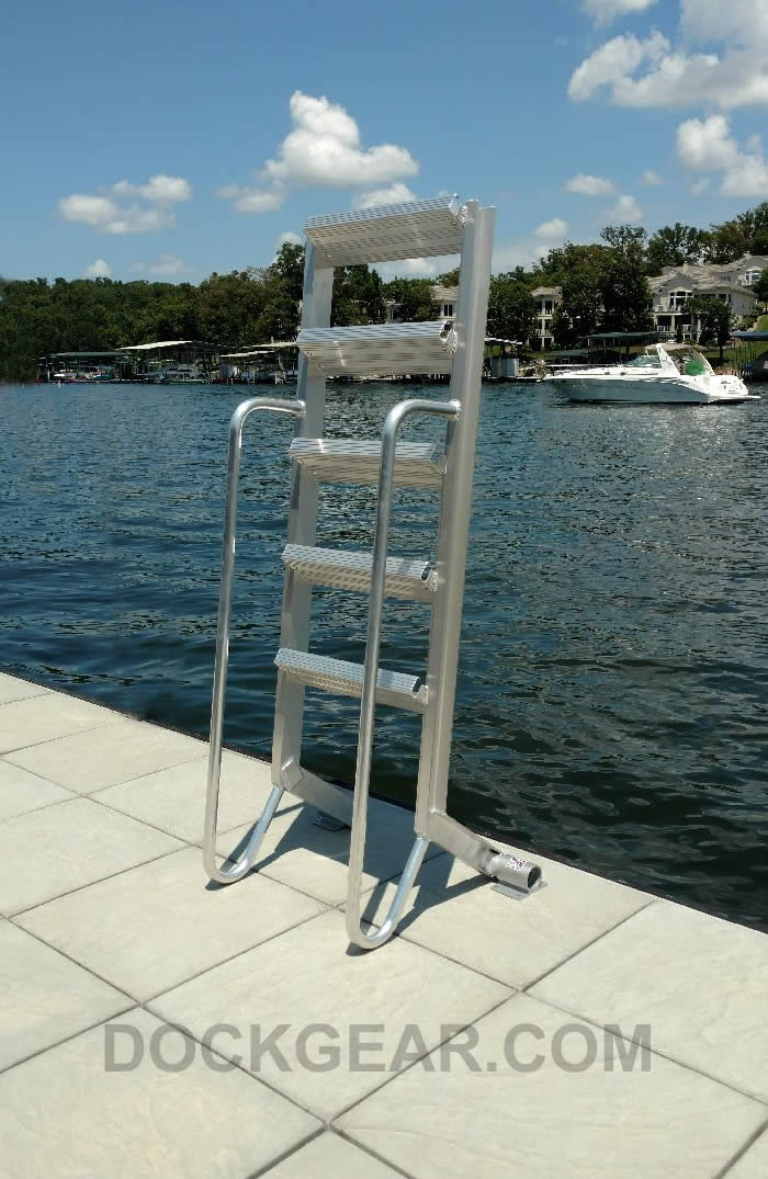 Wet Steps Aluminum Dock Ladders