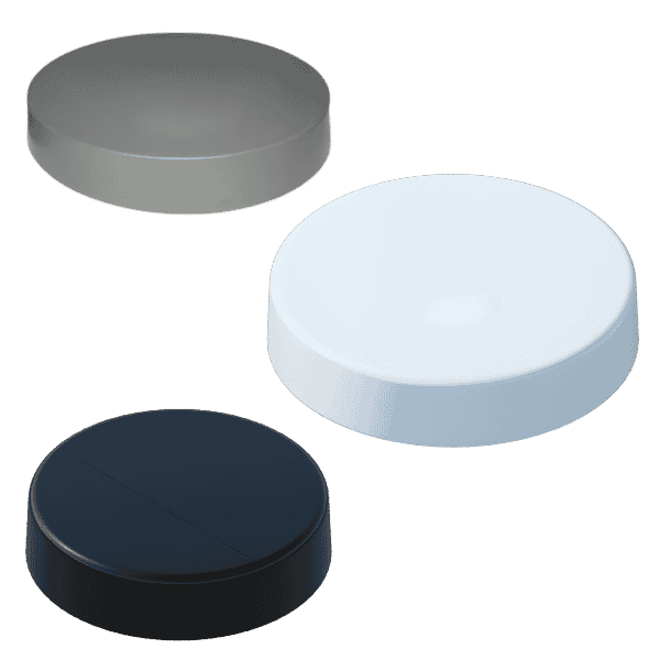 Round Flat Piling Caps