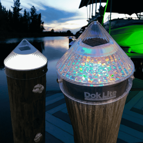 Solar Piling Cap Lights