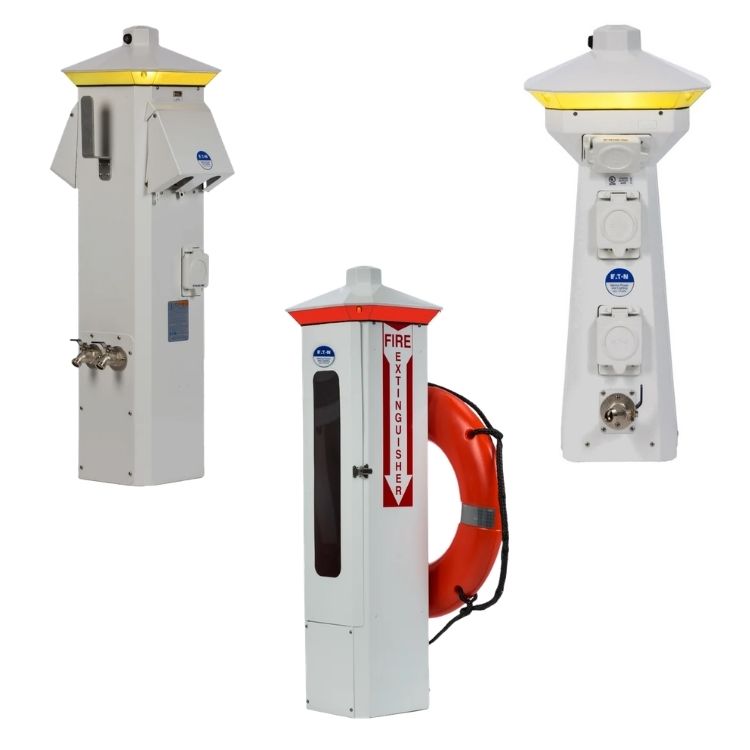 Dock Power Pedestals