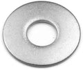 1/2" Round Flat Washer, Stainless Steel
