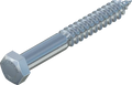 1/2" x 4" Hex Lag Bolt, Stainless Steel