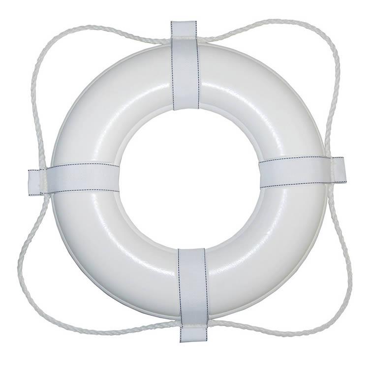 Life Rings With Case 30 in. White Foam Life Rings, Taylor Made 30 in. Life Rings - DockGear.com