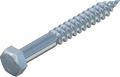 3/8" x 3" Hex Lag Bolt, Stainless Steel