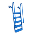 5-Step Wet Steps Dock Ladder – Blue Powder Coat Finish (BOXED)