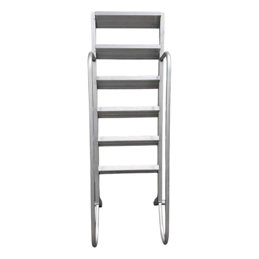 6 Step Wet Steps Dock Ladders, All Welded, 24" Rung Width-3