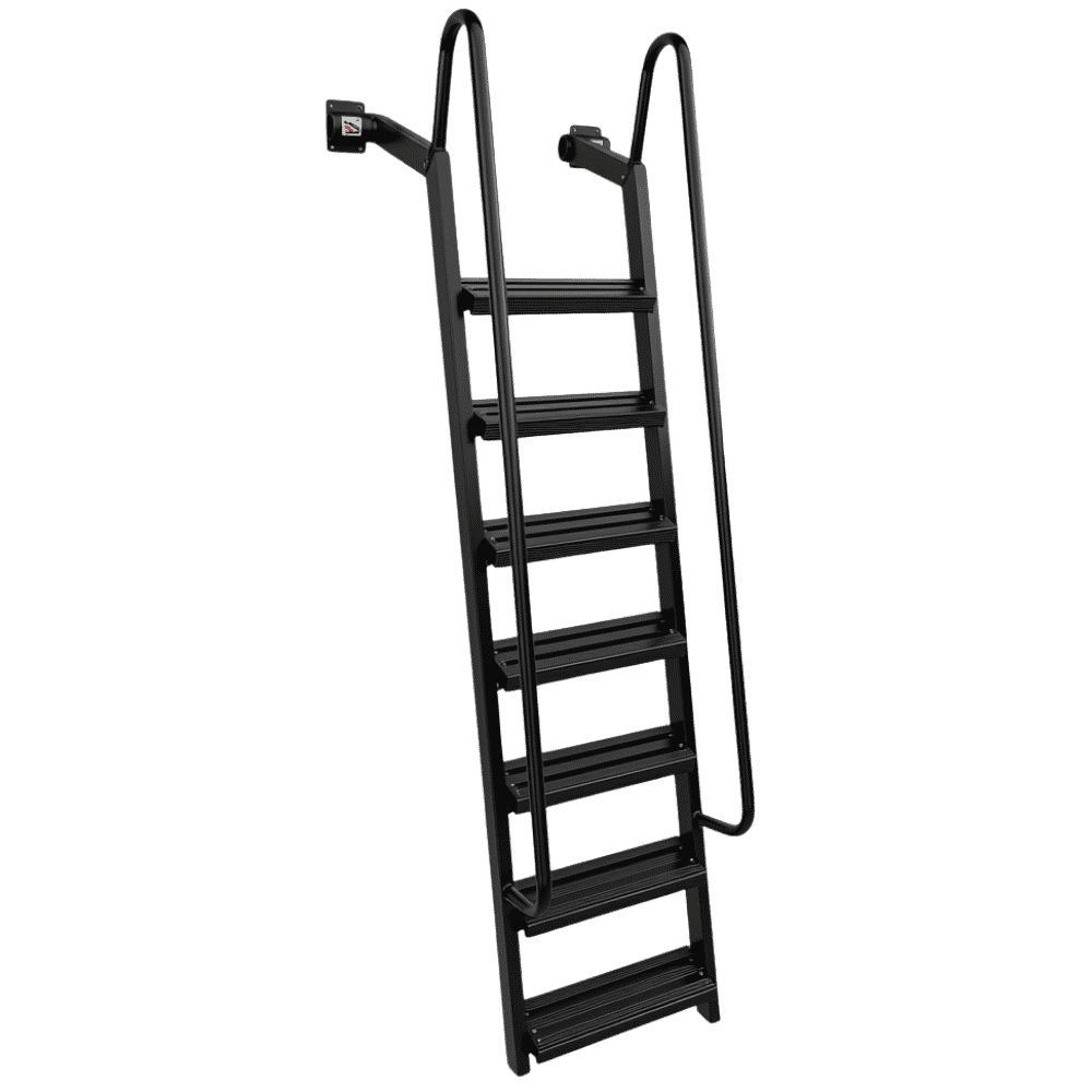 7-Step Wet Steps Dock Ladder – Hammered Copper Vein Powder Coat Finish (BOXED)-1
