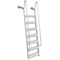 7-Step Wet Steps Dock Ladder – Clear Coat Powder Finish (BOXED)
