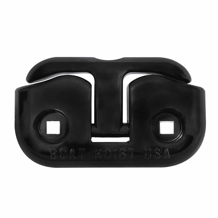 6 in. Aluminum Flip-Up Cleat, BLACK - Image 1