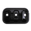 8 in. Aluminum Flip-Up Cleat, BLACK