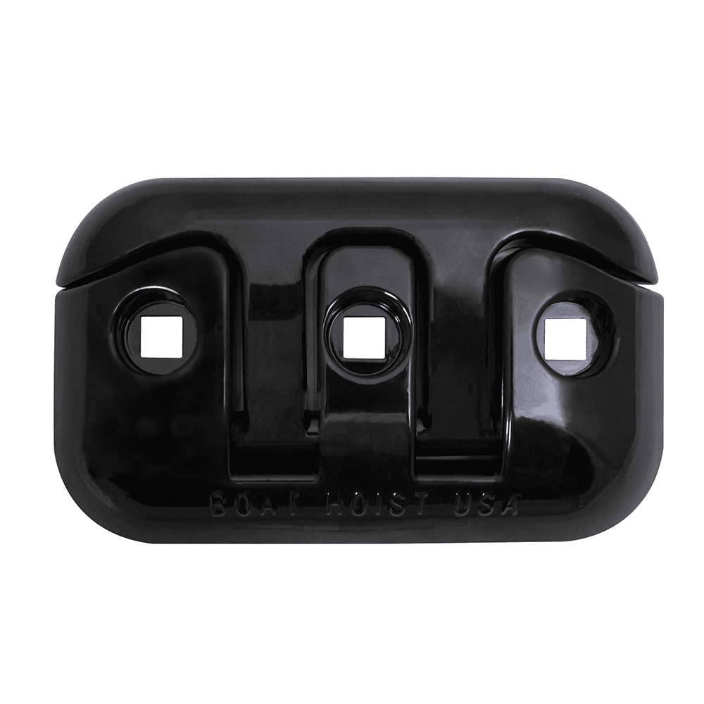 8 in. Aluminum Flip-Up Cleat, BLACK