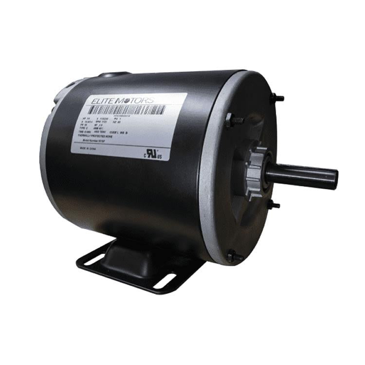 Elite 3/4 HP Painted Boat Lift Motor, 56 Frame with Base - Image 1