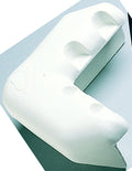 Dolphin Corner Bumpers, Air Filled, White, 9" x 9" x 3 5/8"D