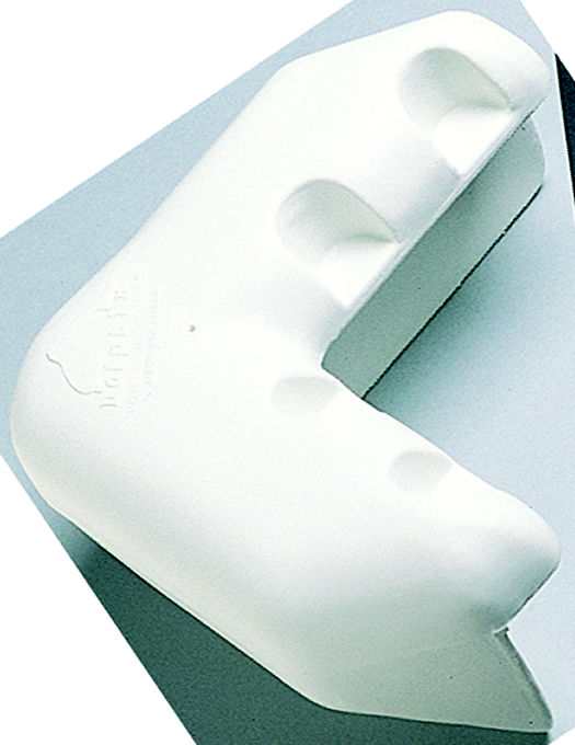 Dolphin Corner Bumpers, Air Filled, White, 9" x 9" x 3 5/8"D-1