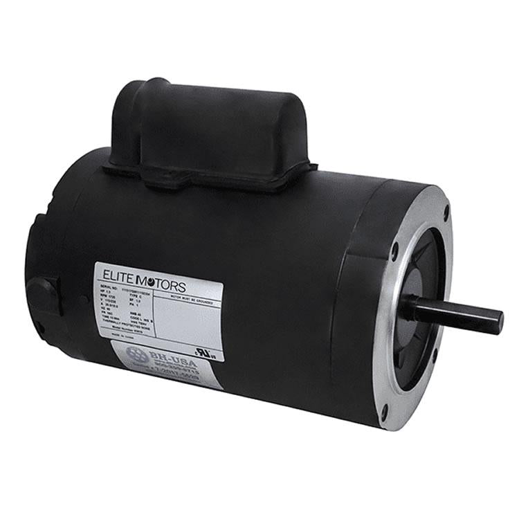 Elite 1 1/2 HP Painted C-Face Boat Lift Motor, 56 Frame - Image 1
