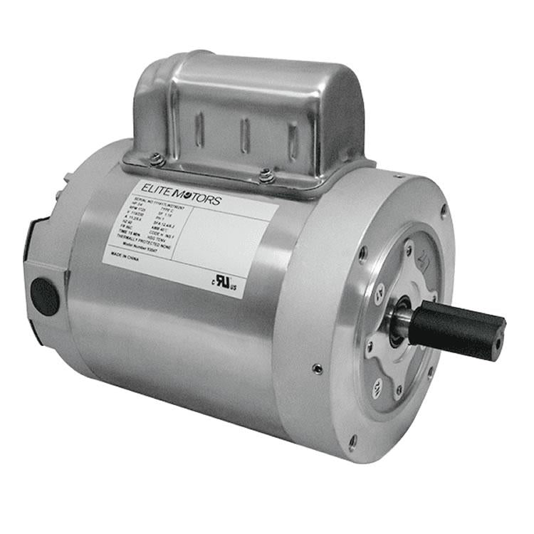 Elite 3/4 HP Stainless Steel C-Face Lift Motor, 56 Frame - Image 1