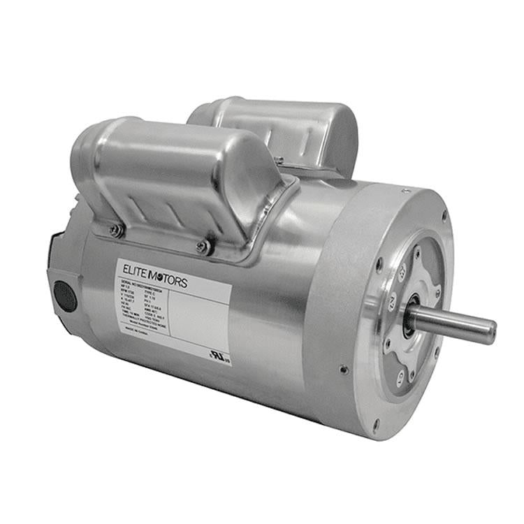 Elite 1.5 HP Stainless Steel C-Face Lift Motor, 56 Frame - Image 1
