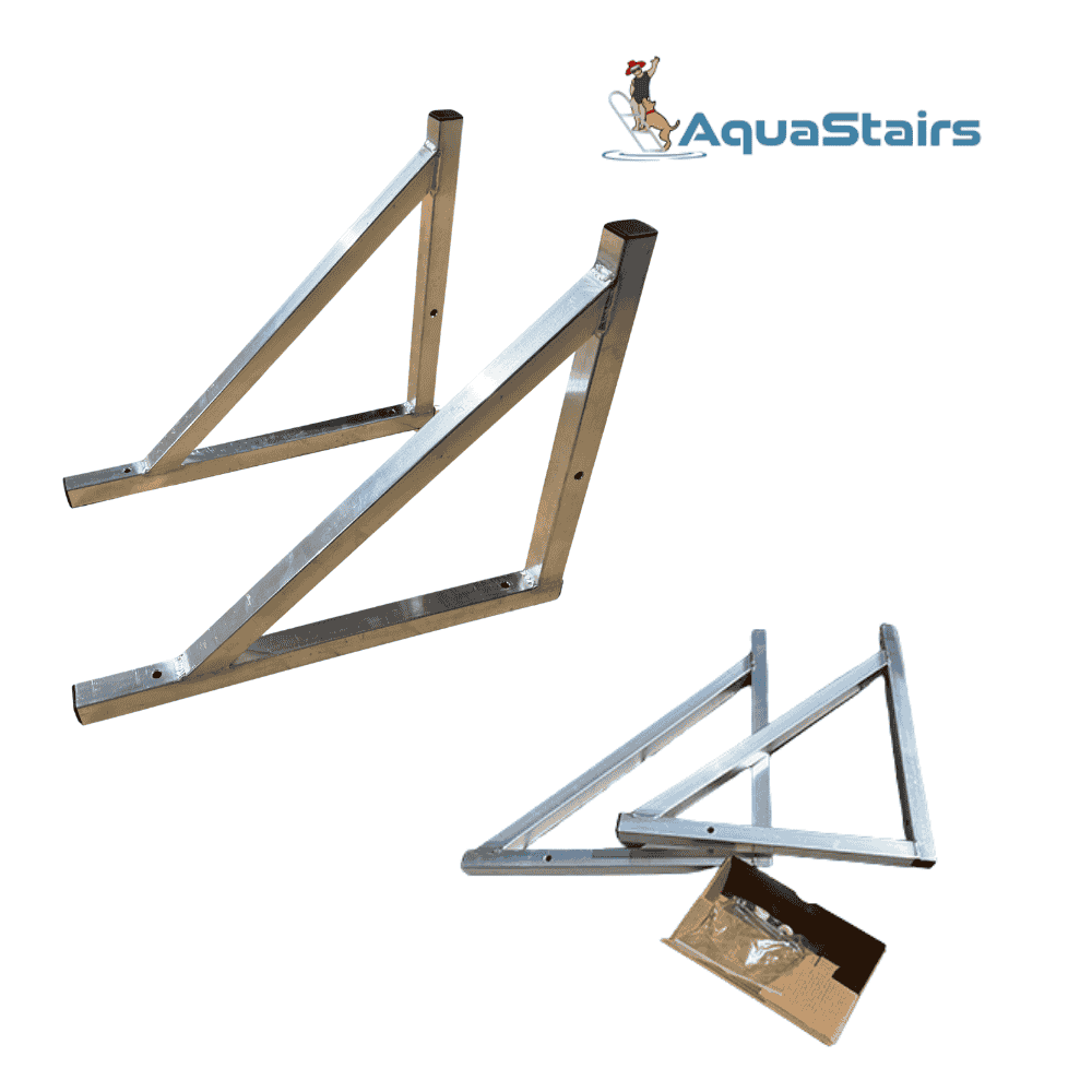 Aqua-Stairs Triangular Mounting Brackets