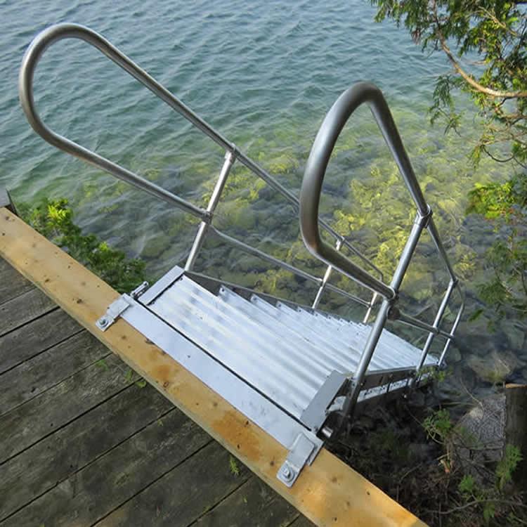 Alumistair 15 Step Aluminum Stairs – Wide Step (36")