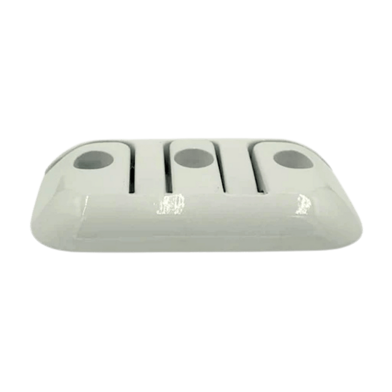 8 in. Aluminum Flip-Up Cleat, WHITE-2