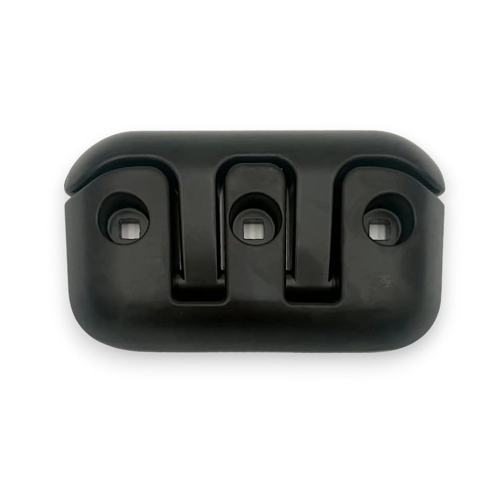 8 in. Aluminum Flip-Up Cleat, BLACK