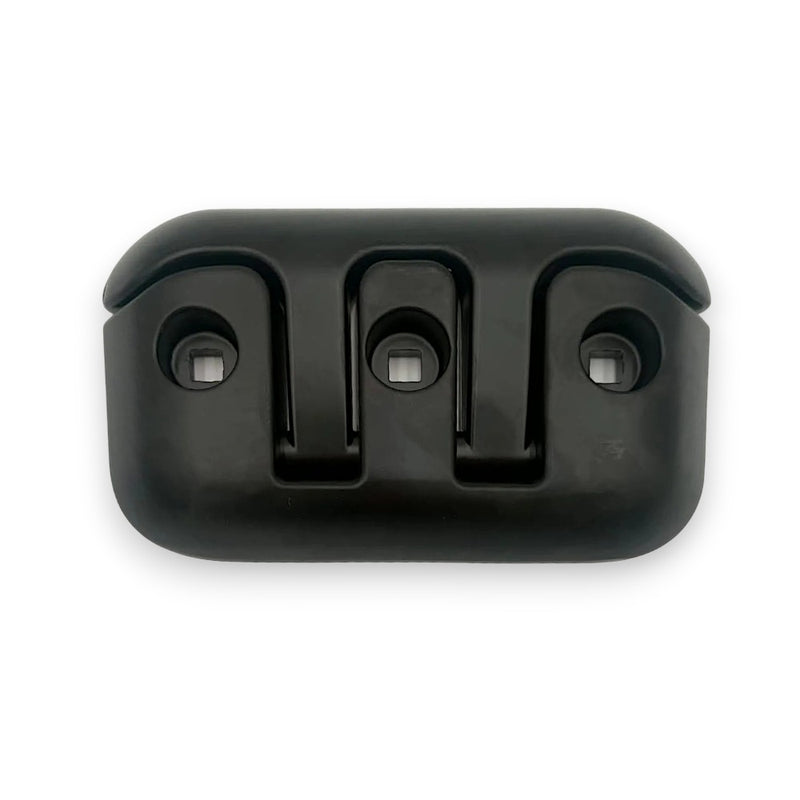 8 in. Aluminum Flip-Up Cleat, BLACK-1