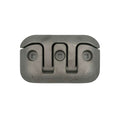8 in. Aluminum Flip-Up Cleat, BRUSHED