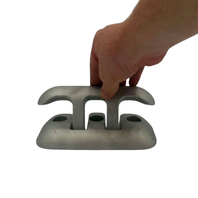 8 in. Aluminum Flip-Up Cleat, BRUSHED-4