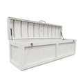 Dock Box Granite White 84" x 24" x 28"