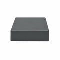5-1/2" x 5-1/2" Dark Gray, Flat, Square Piling Cap