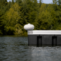 Dock Pro Inflatable Dock Wheel, 9" Corner Mount