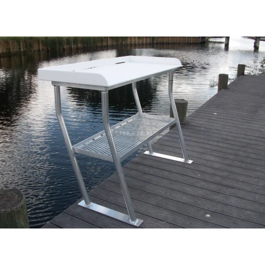 40" Deluxe Fish Cleaning Table, 4-Leg