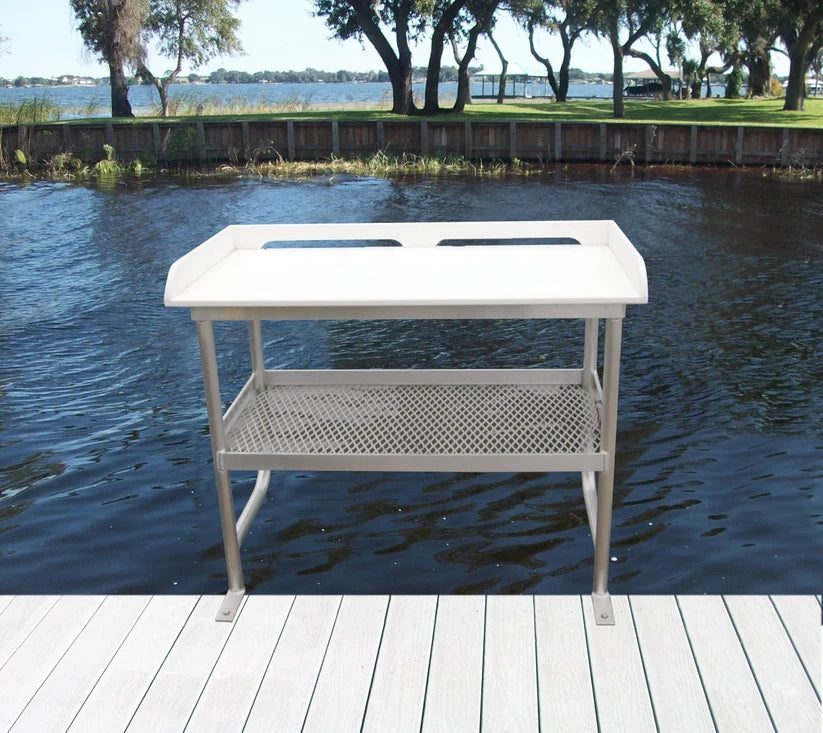 50" Deluxe Fish Cleaning Table, 2-Leg