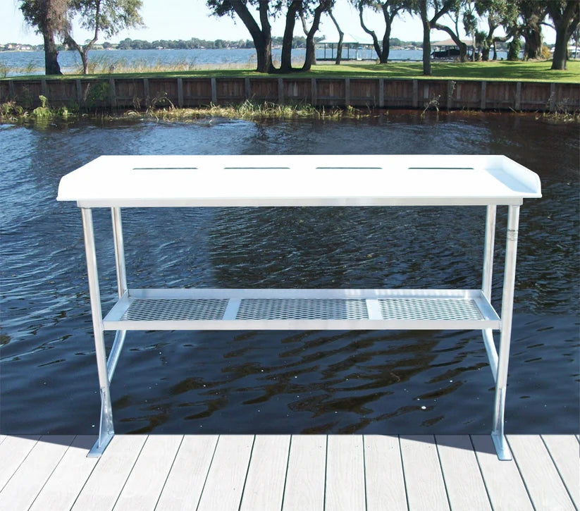 68" Deluxe Fish Cleaning Table, 2-Leg-1