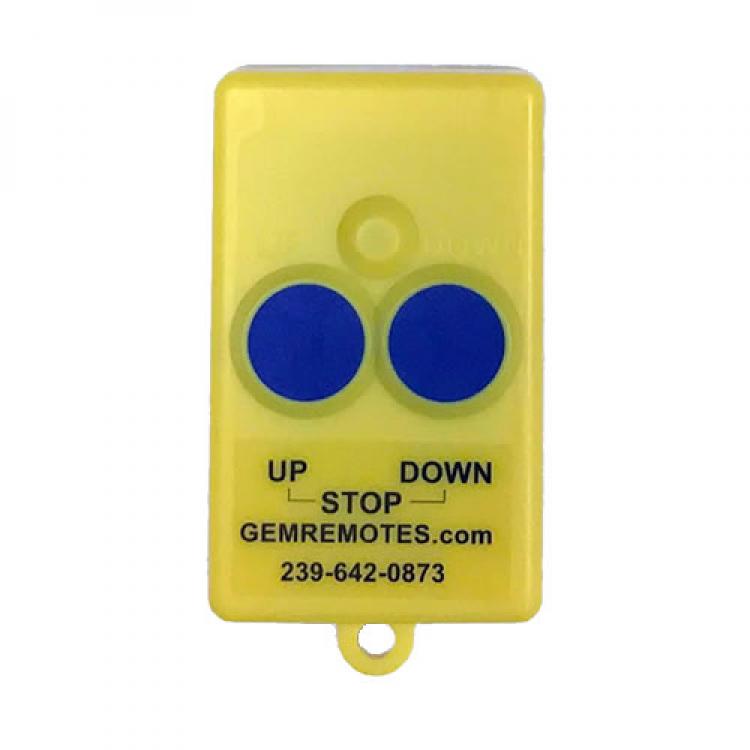 GEM SP-6230T Two Button Replacement Remote Transmitter-1