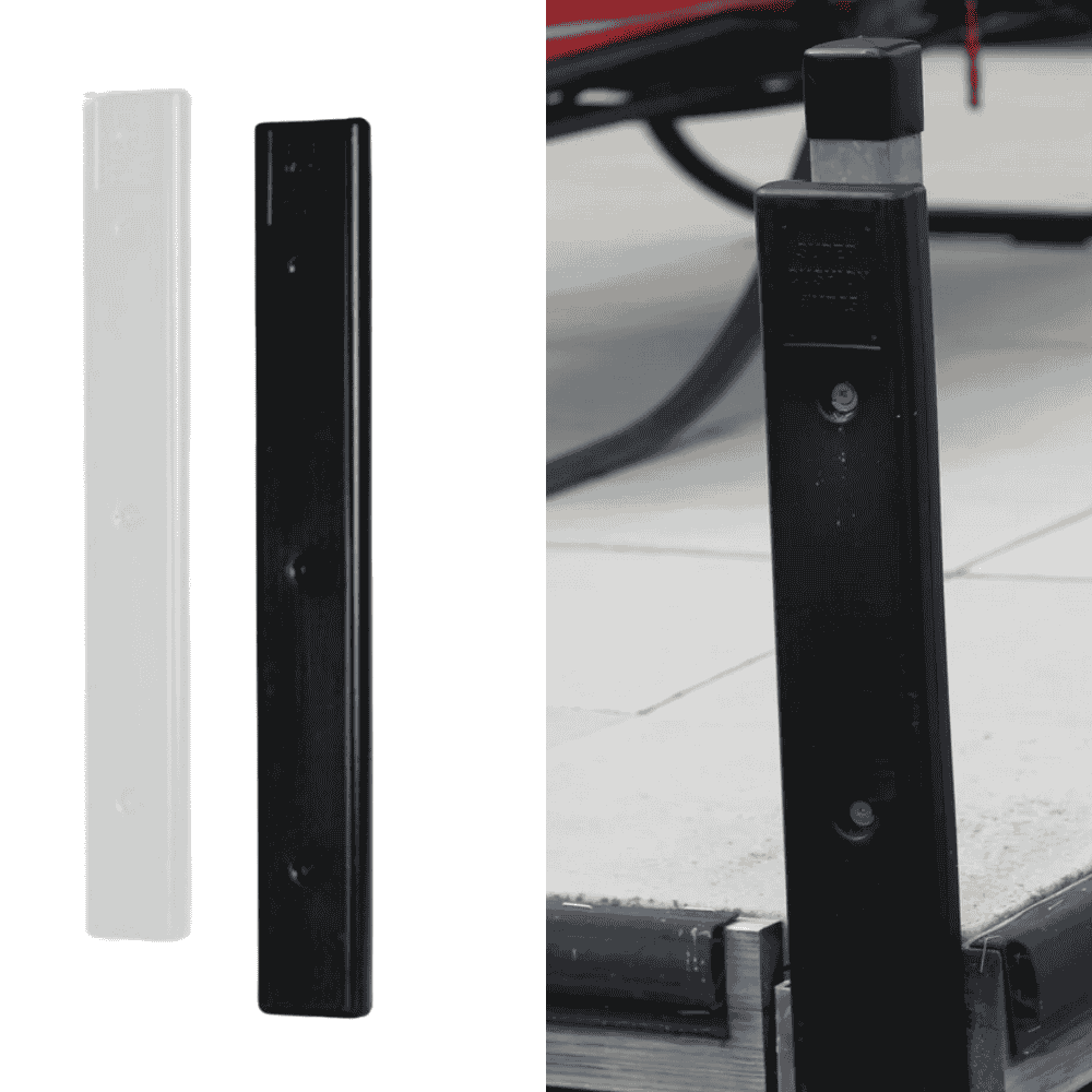 HDP Dock Bumpers, BLACK, 2.5 in. CHANNEL-1