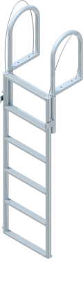 6 Step Floating Dock Lift Ladder with 2" Standard Steps