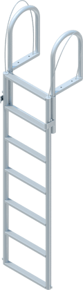 7 Step Floating Dock Lift Ladder with 2" Standard Steps