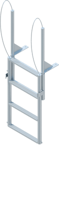 4 Step Finger Pier Lift Ladder with 2" Standard Steps