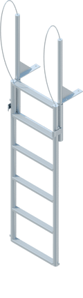 6 Step Finger Pier Lift Ladder with 2" Standard Steps