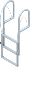 3 Step Lift Ladder with 2" Standard Steps