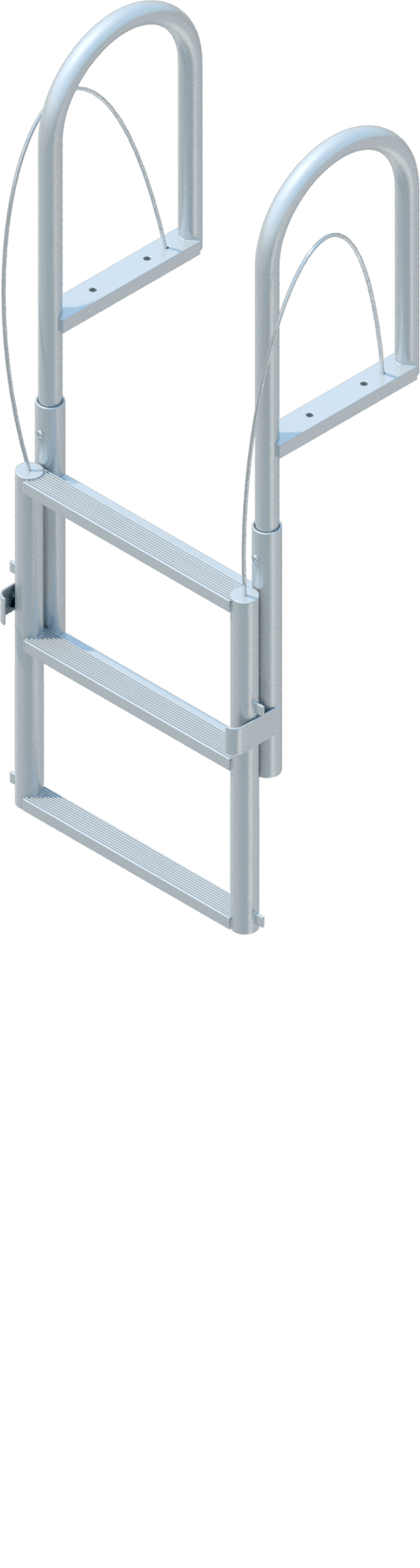 3 Step Lift Ladder with 2" Standard Steps