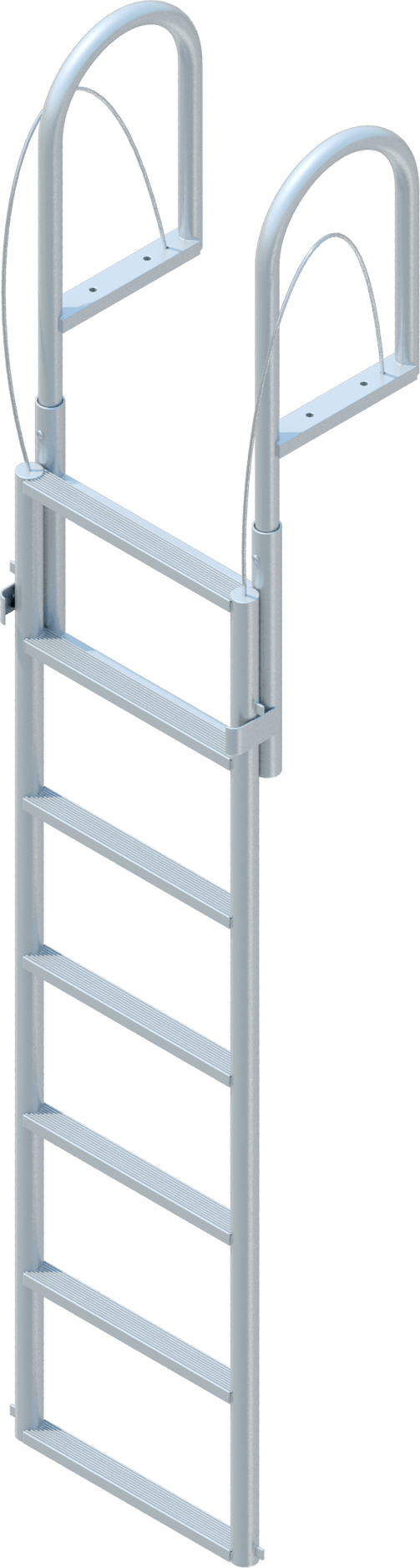 7 Step Lift Ladder with 2" Standard Steps-1