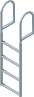 4 Step Straight Ladder with 2" Standard Steps