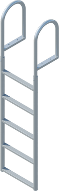 5 Step Straight Ladder with 2" Standard Steps