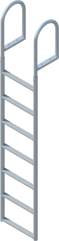 7 Step Straight Ladder with 2" Standard Steps