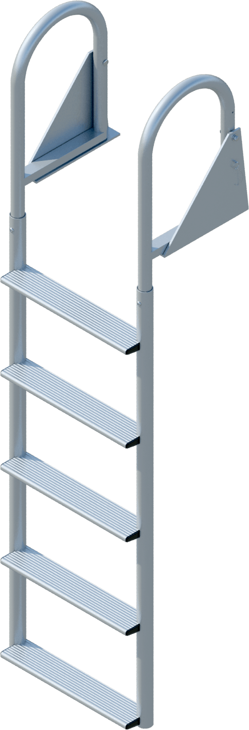 5 Step Swing Ladder with 3-1/2" Wide Steps