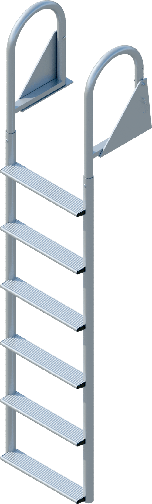 6 Step Swing Ladder with 3-1/2" Wide Steps