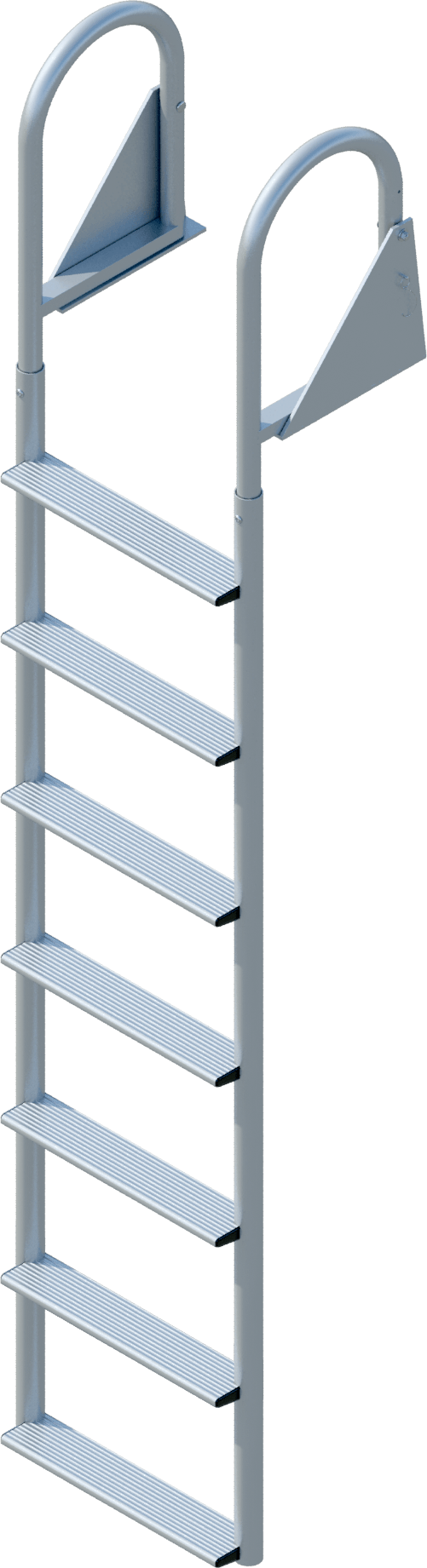 7 Step Swing Ladder with 3-1/2" Wide Steps